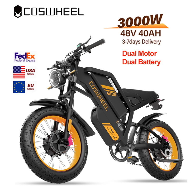 Motorcycle Gear Online - Sepeda Listrik Coswheel untuk Dewasa 3000W