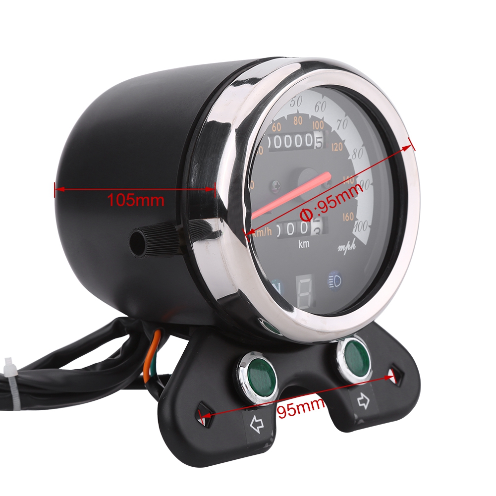 Speedometer sepeda motor Speed - Motorcycle Gear Display ulasan dan harga