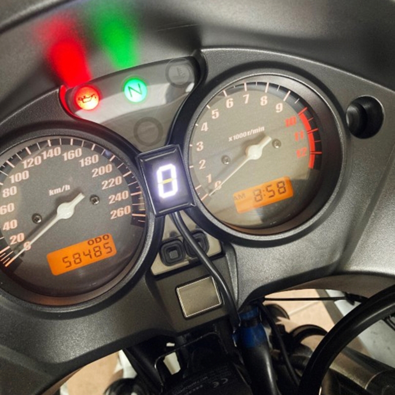 Indikator Gigi Kecepatan Seped - Motorcycle Gear Display ulasan dan harga