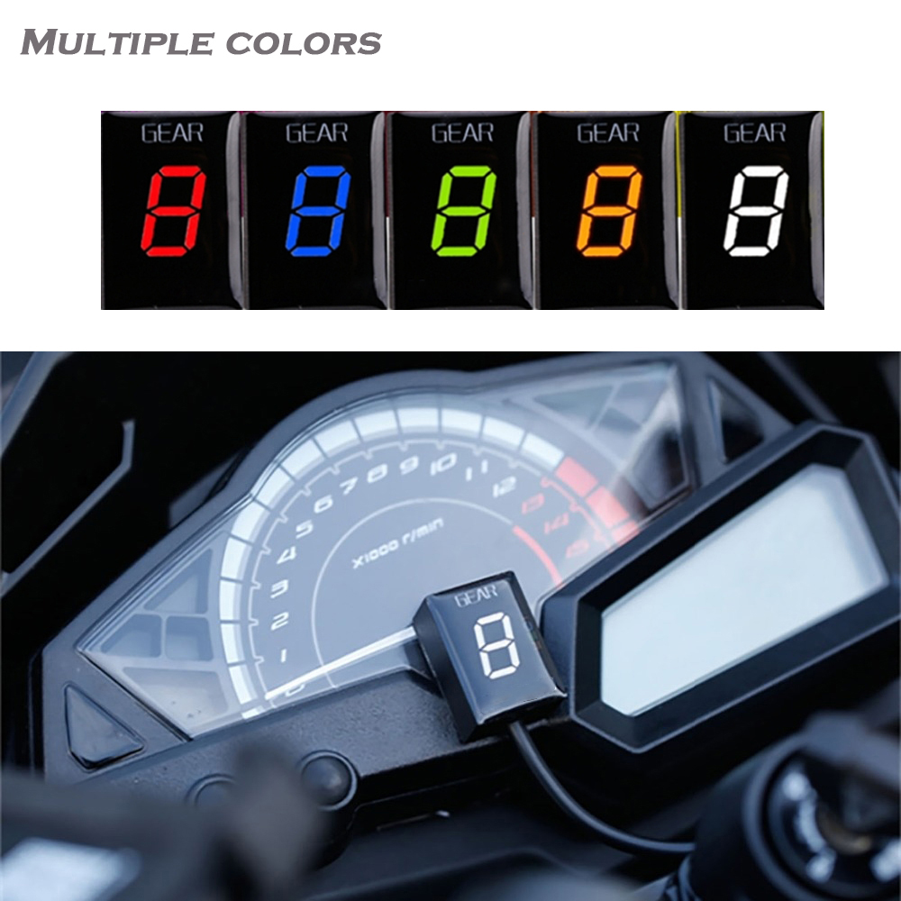 Indikator roda gigi sepeda mot - Motorcycle Gear Display ulasan dan harga