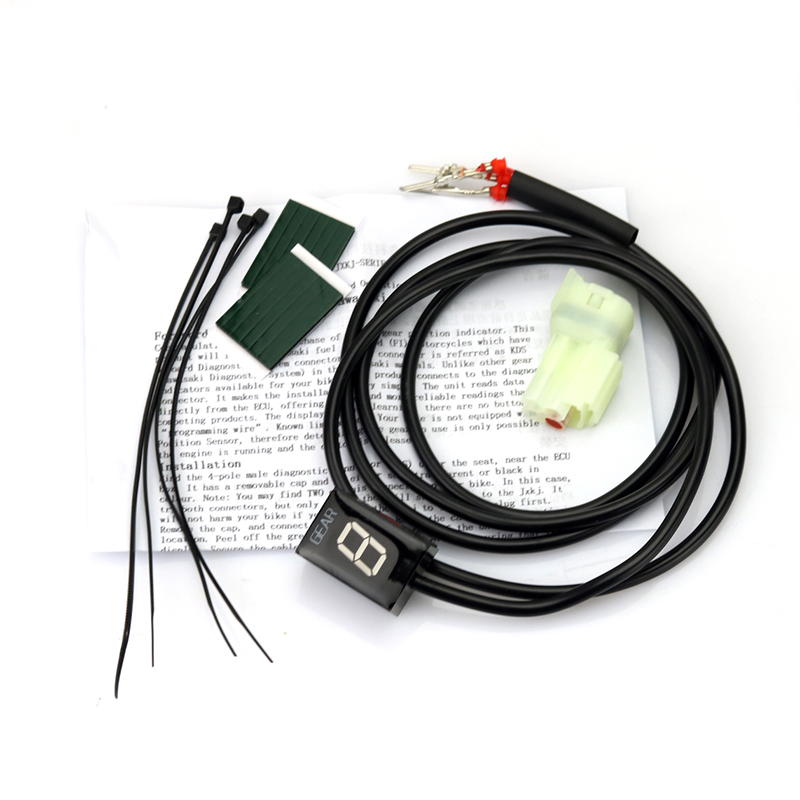 Indikator roda gigi sepeda mot - Motorcycle Gear Display ulasan dan harga