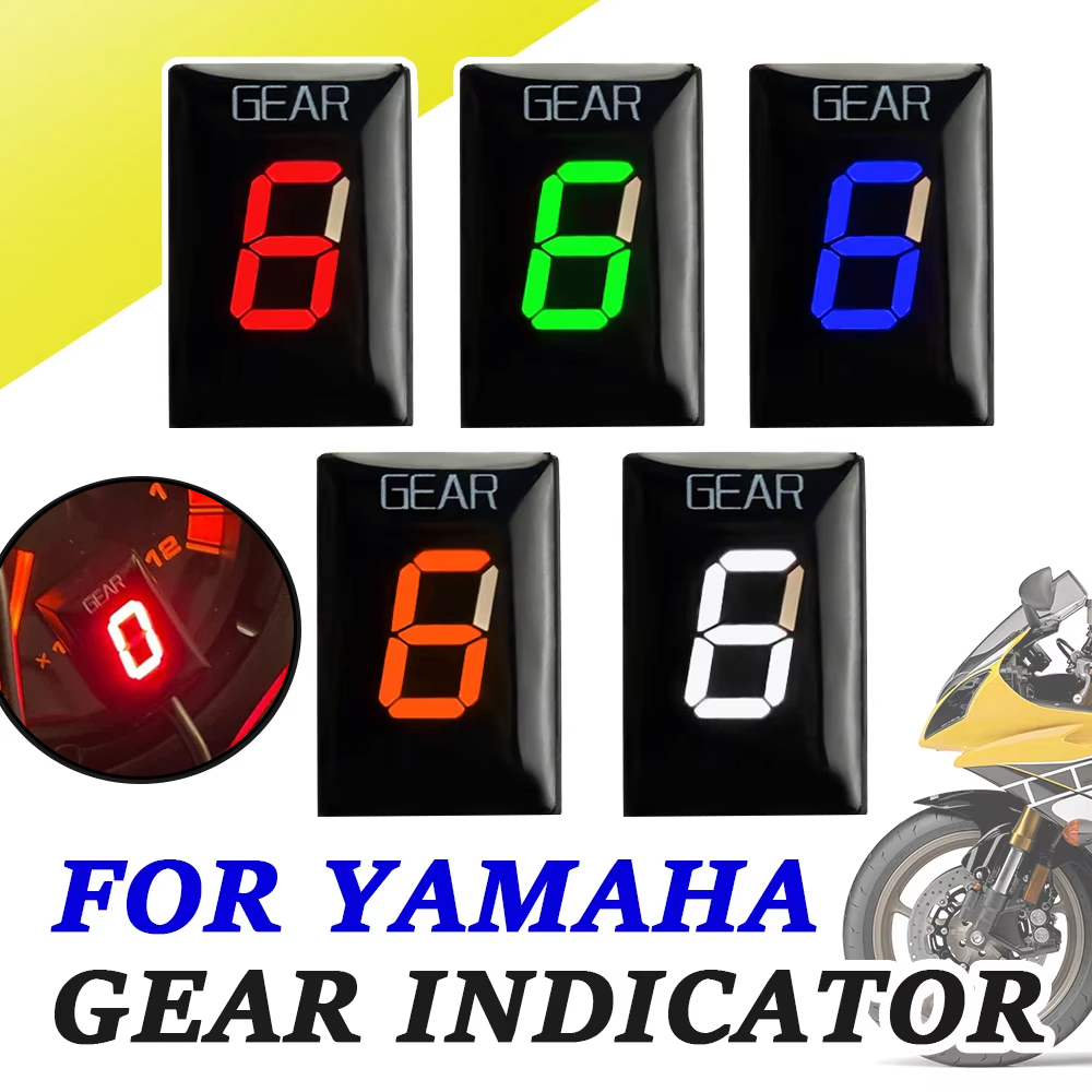 Untuk YAMAHA YZF-R1 YZFR1 YZF- - Motorcycle Gear Display ulasan dan harga