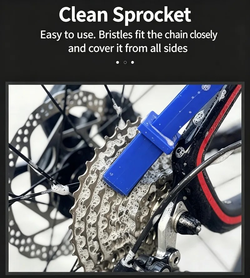Sikat Pembersih Rantai Sepeda  - Motorcycle Gear Wash ulasan dan harga